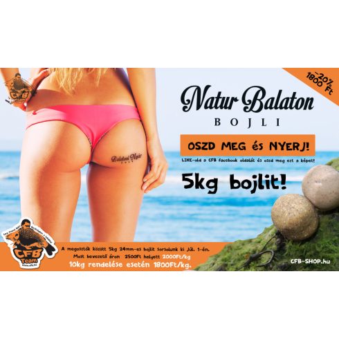 CFB NATUR BALATON Natur Szénhidrát Bojli 