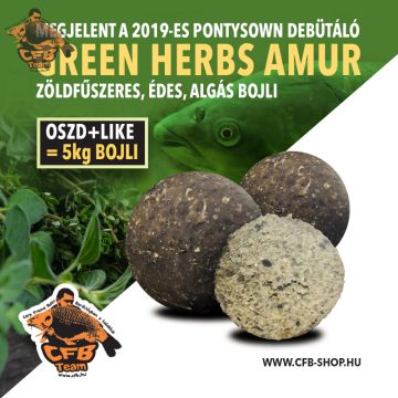 CFB GREEN HERBS "amur" Bojli