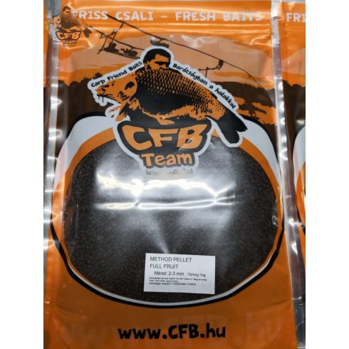 METHOD Pellet 2-3mm ÍZESÍTETT 1kg