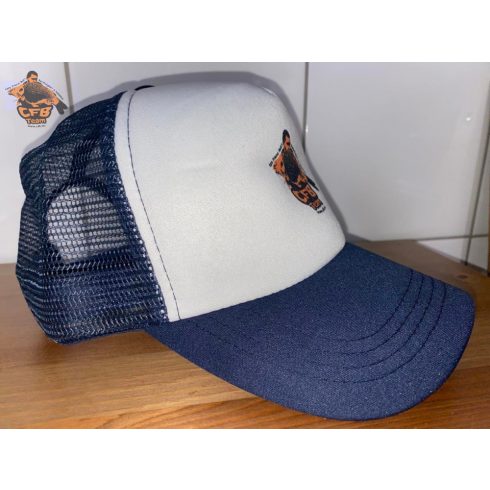 CFB TEAM Kék-Fehér Hálós Baseball sapka