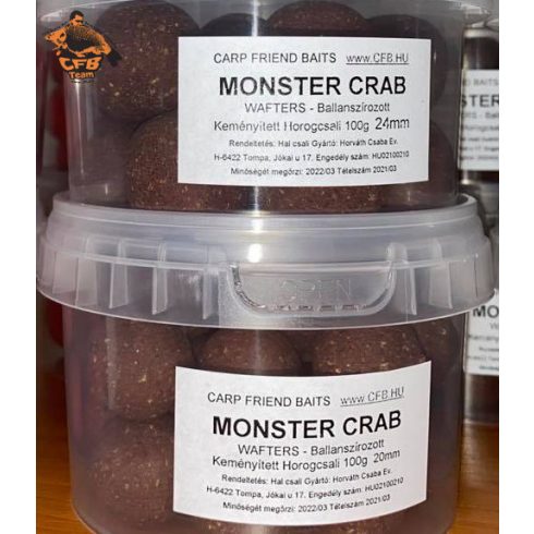 WAFTERS-Könnyített Horogcsali 20mm-24mm